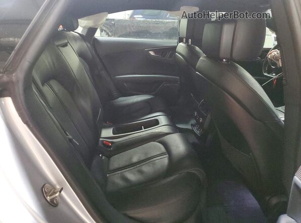 WAUW2AFC3GN022211 2016 AUDI S7 Silver Вид задніх сидінь
