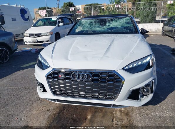WAUW4GF54PN005884 2023 AUDI S5 White 