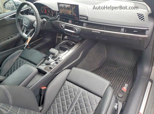 WAUW4GF54RN005063 2024 AUDI S5 Gray წინა პანელის ხედი