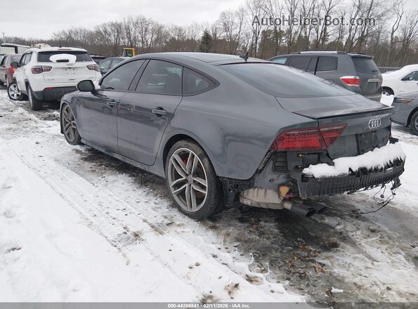 WAUWFAFC1HN059571 2017 AUDI S7 Gray Tył lewy