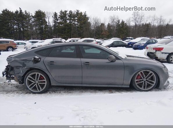 WAUWFAFC1HN059571 2017 AUDI S7 Gray Widok wnętrza z tyłu