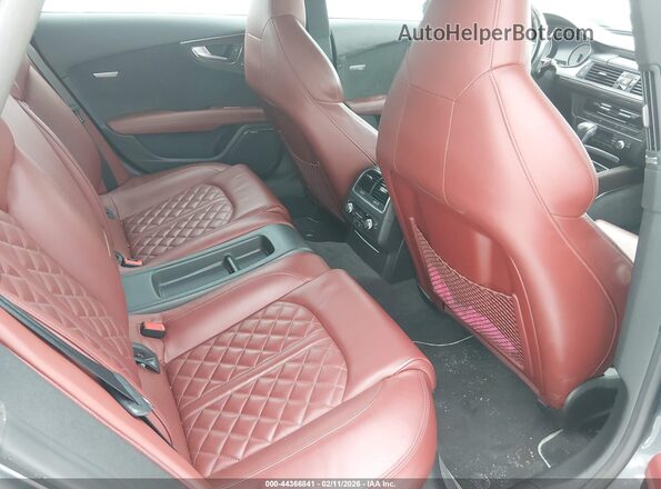WAUWFAFC1HN059571 2017 AUDI S7 Gray Widok naklejki z numerem VIN