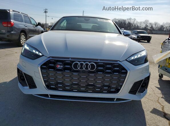 WAUY4GF57PN000848 2023 AUDI S5 White Widok z przodu