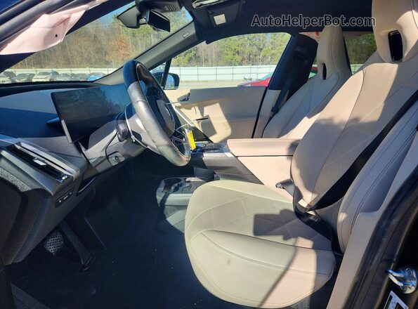 WB523CF00SCS31390 2025 BMW IX Black Vista interior delantera
