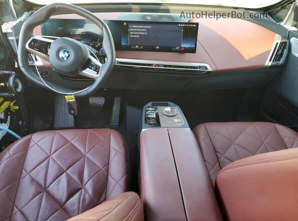 WB523CF03NCK72066 2022 BMW IX Синий Вид панели приборов
