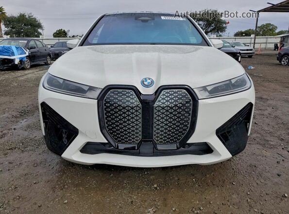WB523CF05RCR70622 2024 BMW IX White წინა ხედი