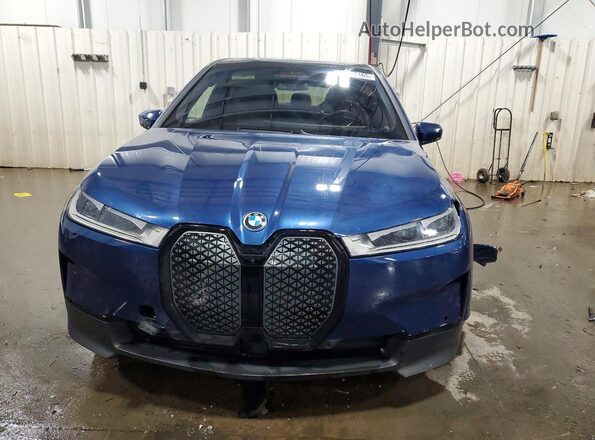 WB523CF06SCT45877 2025 BMW IX Blue Դիմացի տեսք