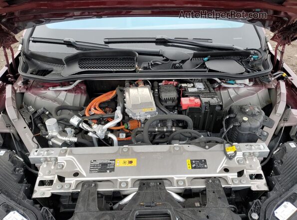WB523CF08RCR71070 2024 BMW IX Burgundy Widok wnętrza z tyłu