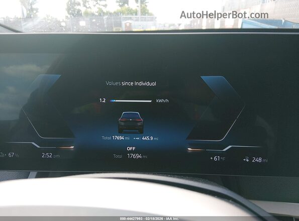 WB523CF09RCP90639 2024 BMW IX Black Вид задніх сидінь