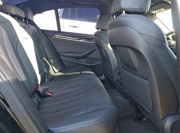 WBA13AG03PCM16489 2023 BMW 5 SERIES Black Հետևի նստատեղերի տեսք