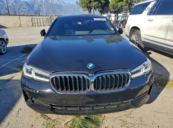 WBA13AG03PCM16489 2023 BMW 5 SERIES Black Դիմացի տեսք