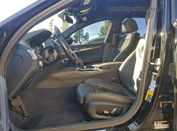 WBA13AG03PCM16489 2023 BMW 5 SERIES Black Սալոնի դիմացի տեսք