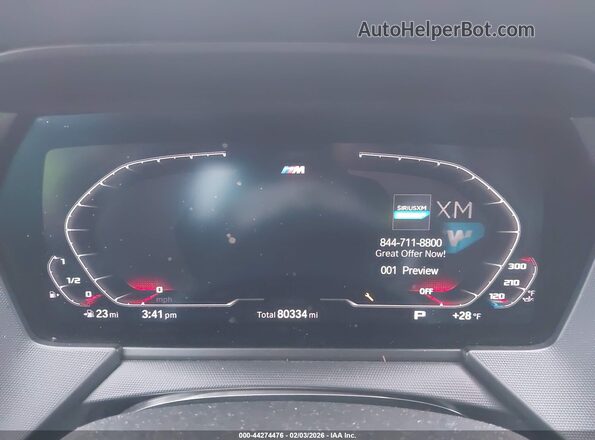 WBA13AL05L7F75011 2020 BMW M2 Blue Vista de los asientos traseros