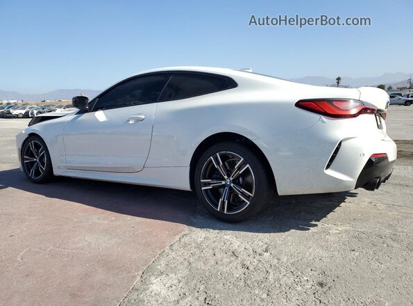 WBA13AR02MCG39571 2021 BMW M4 White Tył lewy