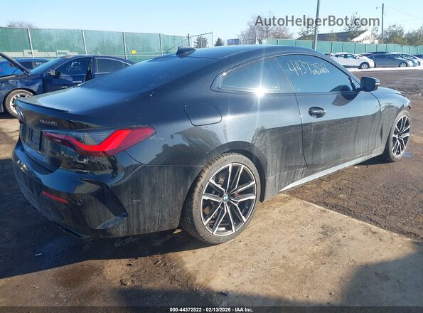 WBA13AR03MCF39138 2021 BMW M4 Black Հետևի աջ