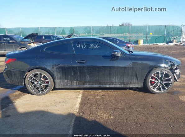 WBA13AR03MCF39138 2021 BMW M4 Black Սալոնի 360 աստիճան տեսք