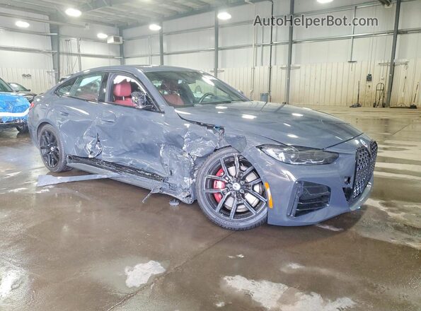 WBA13AW04PFN94444 2023 BMW M4 Gray Przód prawy