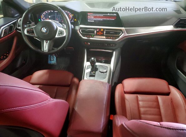WBA13AW04PFN94444 2023 BMW M4 Gray Widok deski rozdzielczej