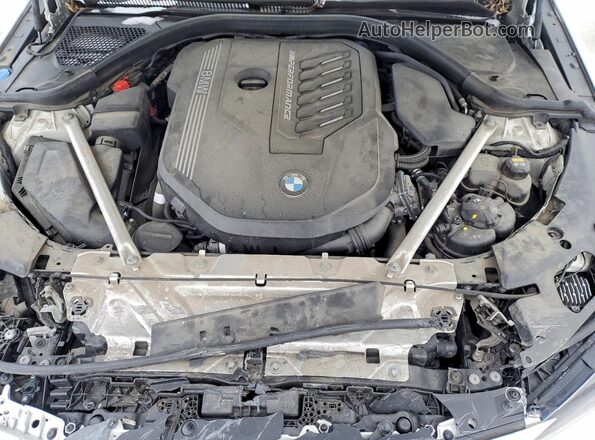 WBA13AW08NFM73249 2022 BMW M4 White Вид задньої частини салону