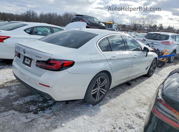 WBA13BJ07MWX17033 2021 BMW 5 SERIES White Trasero derecho