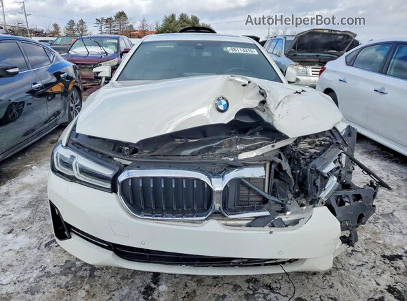 WBA13BJ07MWX17033 2021 BMW 5 SERIES White Vista frontal