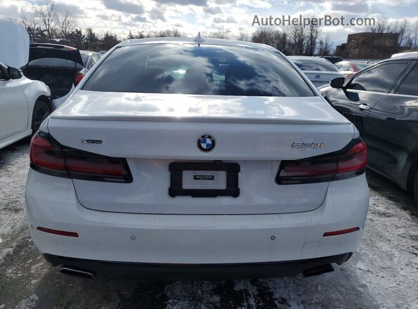 WBA13BJ07MWX17033 2021 BMW 5 SERIES White Vista trasera