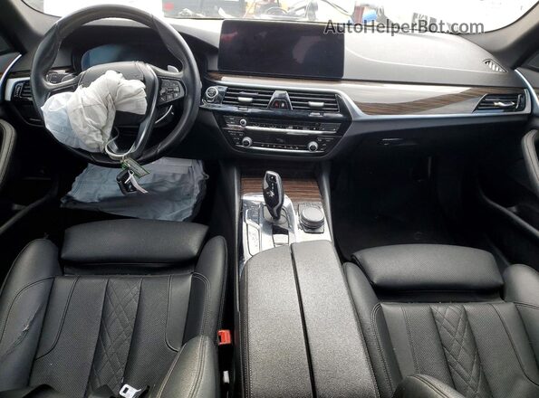 WBA13BJ07MWX17033 2021 BMW 5 SERIES White Vista del salpicadero