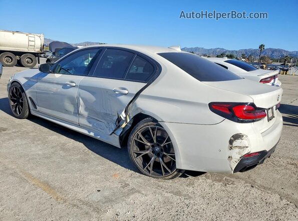 WBA13BK03MCF77744 2021 BMW M5 Белый Задняя левая четверть