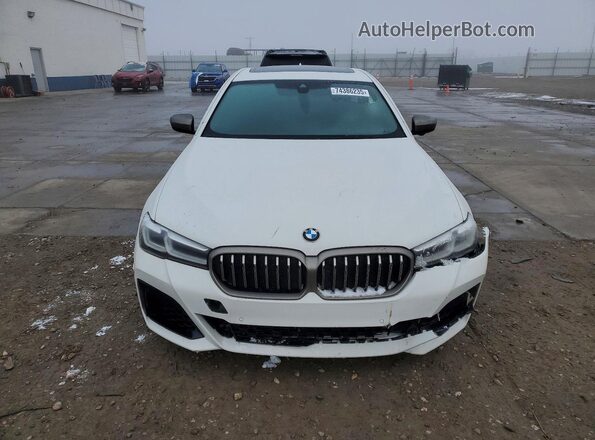 WBA13BK07PCL87348 2023 BMW M5 White Widok z przodu