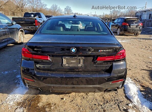 WBA13BK09MCF31867 2021 BMW M5 Black Widok z tyłu