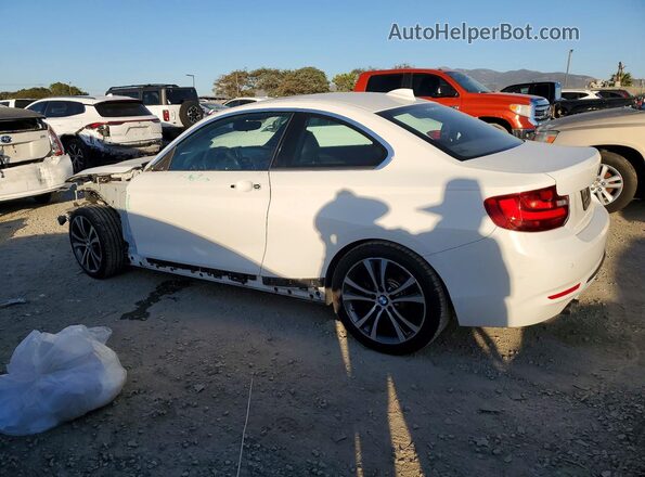 WBA1F9C50GV545396 2016 BMW 2 SERIES White Trasero izquierdo