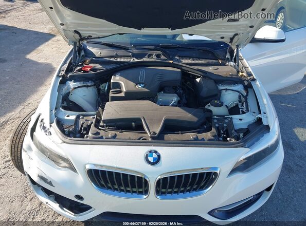 WBA1F9C55GV544437 2016 BMW 2 SERIES Белый Вид сзади