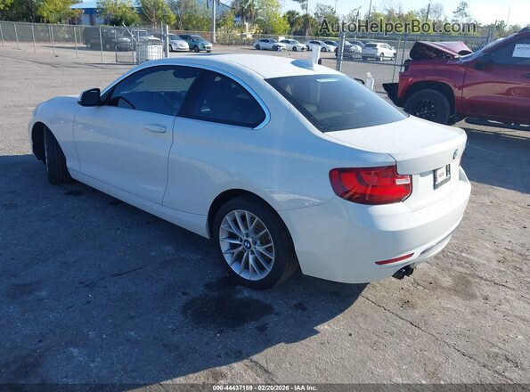WBA1F9C55GV544437 2016 BMW 2 SERIES Белый Задняя левая четверть