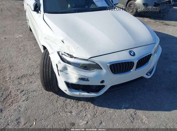 WBA1F9C55GV544437 2016 BMW 2 SERIES Белый Вид спереди