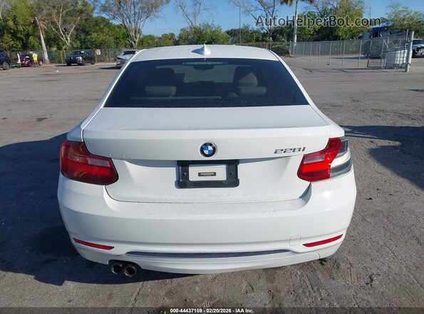 WBA1F9C55GV544437 2016 BMW 2 SERIES Белый 