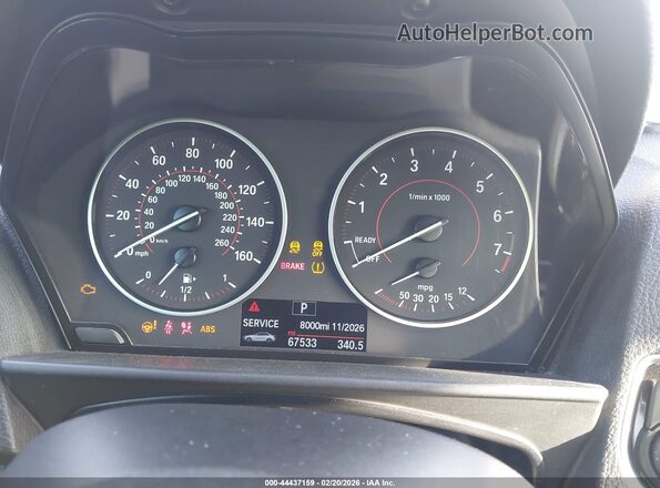 WBA1F9C55GV544437 2016 BMW 2 SERIES Белый Вид задних сидений
