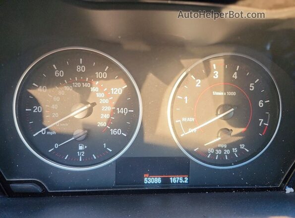 WBA1F9C57GV544164 2016 BMW 2 SERIES Серый Вид щитка приборов
