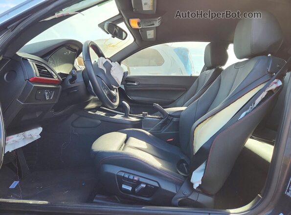 WBA1F9C57GV544164 2016 BMW 2 SERIES Серый Вид салона спереди