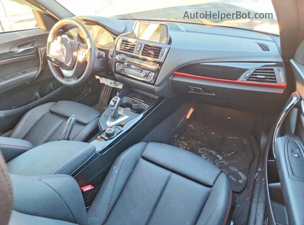 WBA1F9C57GV544164 2016 BMW 2 SERIES Серый Вид задних сидений