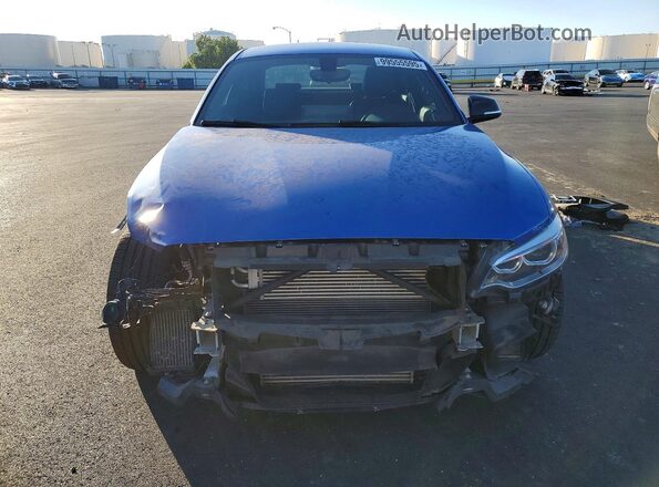 WBA1J7C55GV359565 2016 BMW M2 Blue Vista frontal