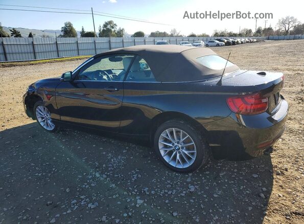WBA1K9C5XGV322729 2016 BMW 2 SERIES Black Trasero izquierdo