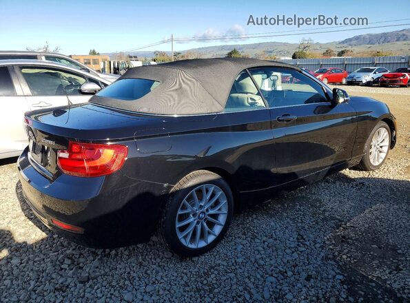 WBA1K9C5XGV322729 2016 BMW 2 SERIES Black Trasero derecho