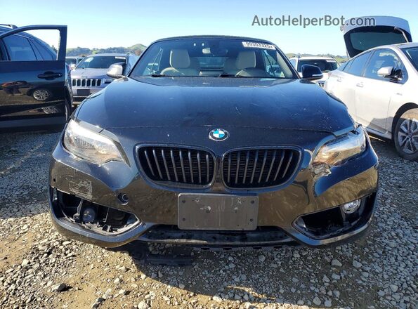 WBA1K9C5XGV322729 2016 BMW 2 SERIES Black Vista frontal