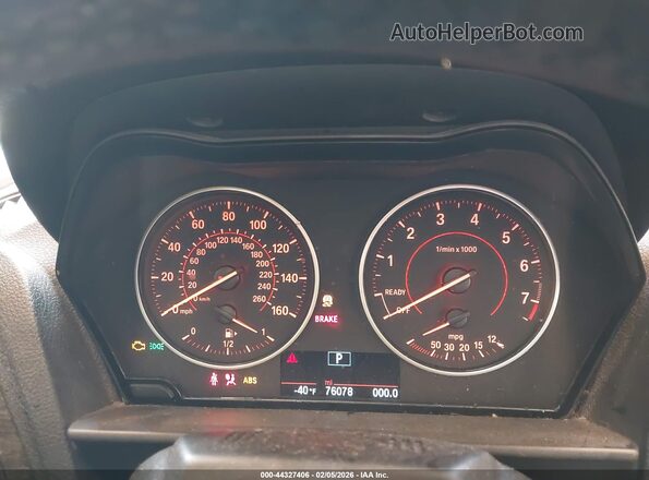 WBA1L9C56GV325348 2016 BMW 2 SERIES White Հետևի նստատեղերի տեսք