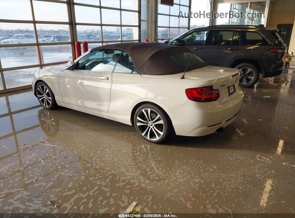 WBA1L9C56GV325348 2016 BMW 2 SERIES White Հետևի ձախ