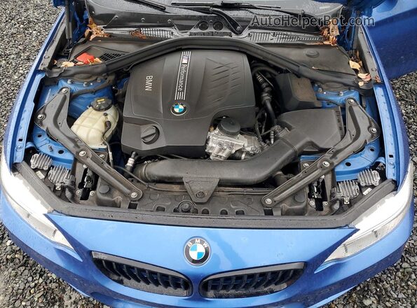 WBA1M1C53GV394559 2016 BMW M2 Blue Vista interior trasera