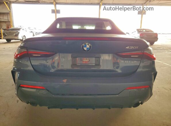 WBA23AT05PCM82794 2023 BMW 4 SERIES Blue უკანა ხედი