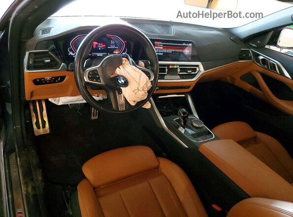WBA23AT05PCM82794 2023 BMW 4 SERIES Blue წინა პანელის ხედი
