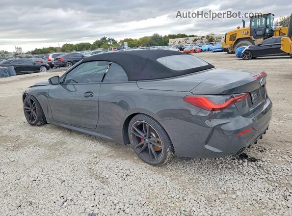 WBA23AT05RCN14372 2024 BMW 4 SERIES Charcoal Rear left