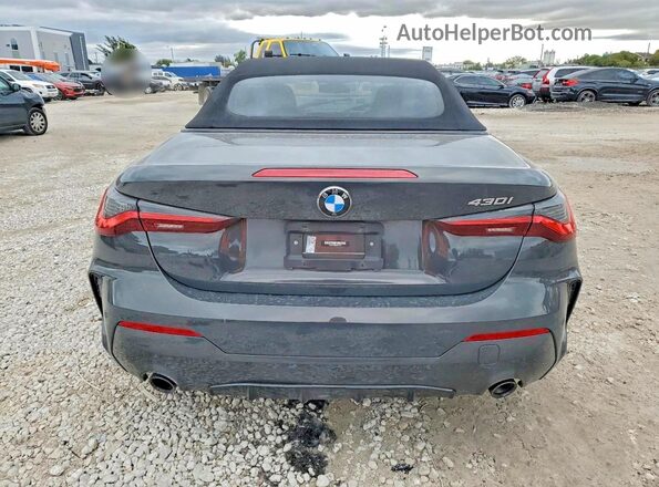 WBA23AT05RCN14372 2024 BMW 4 SERIES Charcoal Rear view
